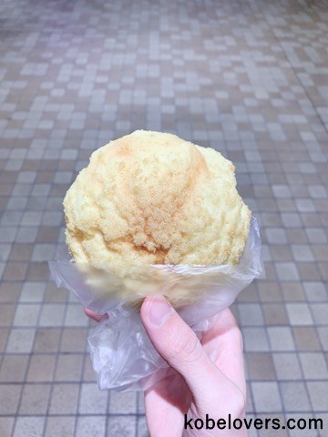 さとうきび糖が付いたパン