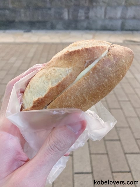 ちょうど良い大きさのパン