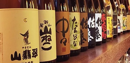 九州各地の有名な焼酎コレクション