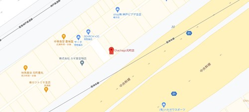 チャチャゴー 神戸元町店の店舗&アクセス情報
