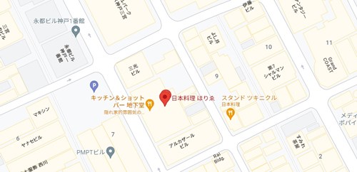 日本料理 ほりゑの店舗&アクセス情報