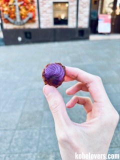 カヌレの紫芋