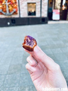 カヌレの紫芋